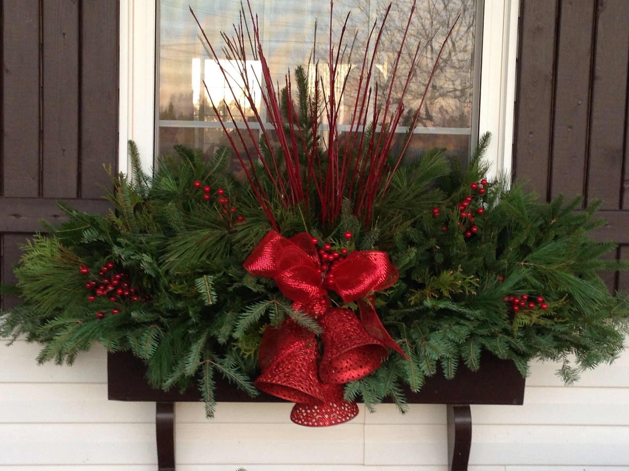 100 Best Outdoor Christmas Planters Ideas | Christmas