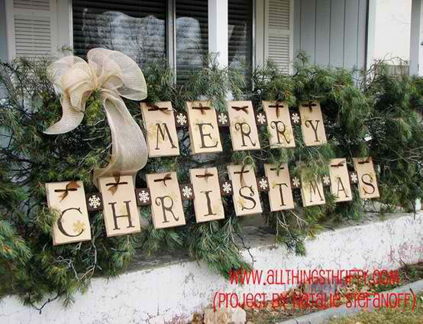 260 Outdoor Christmas Decorations Ideas In 2021