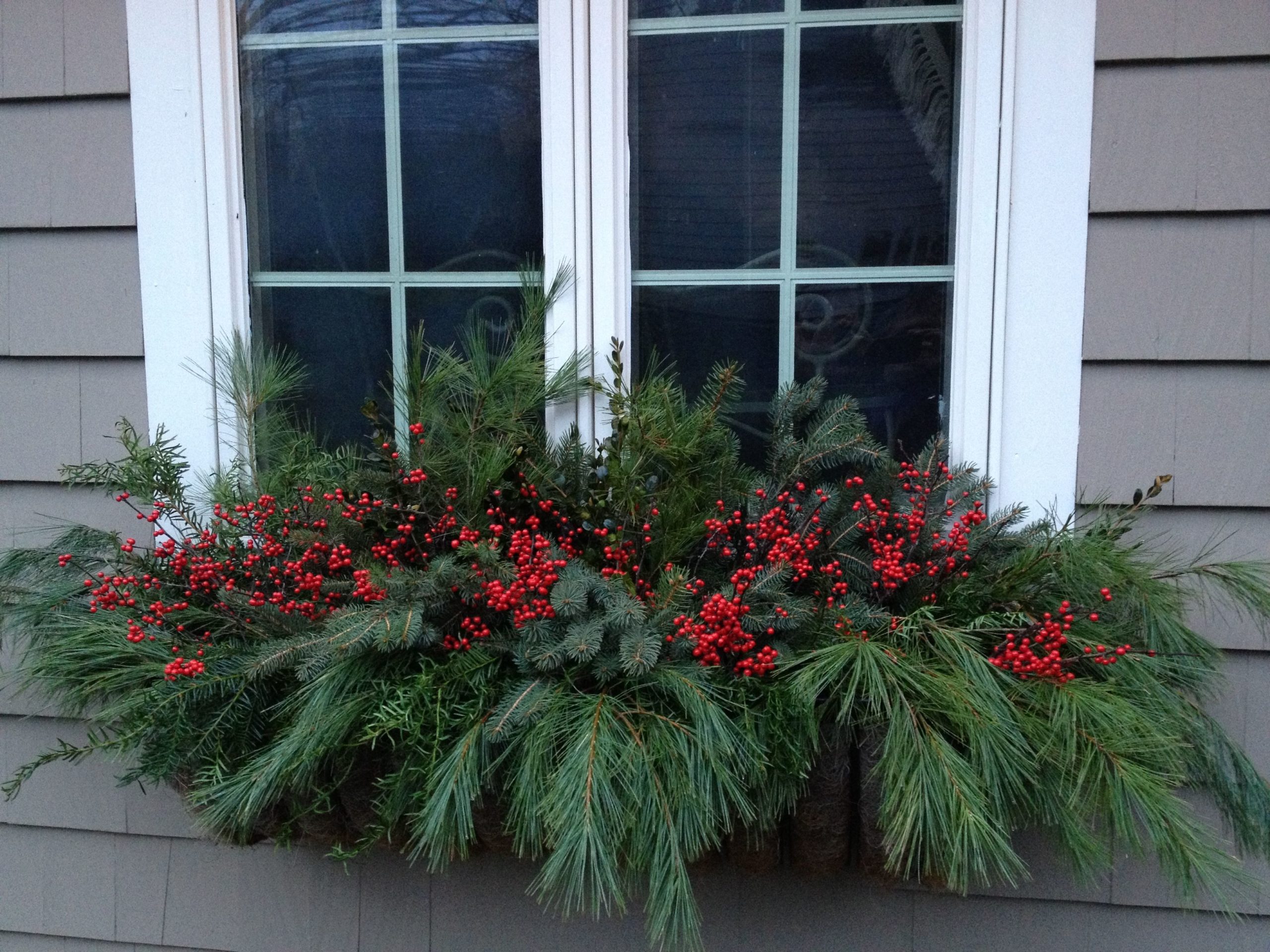 89 Christmas Window Boxes Ideas In 2021