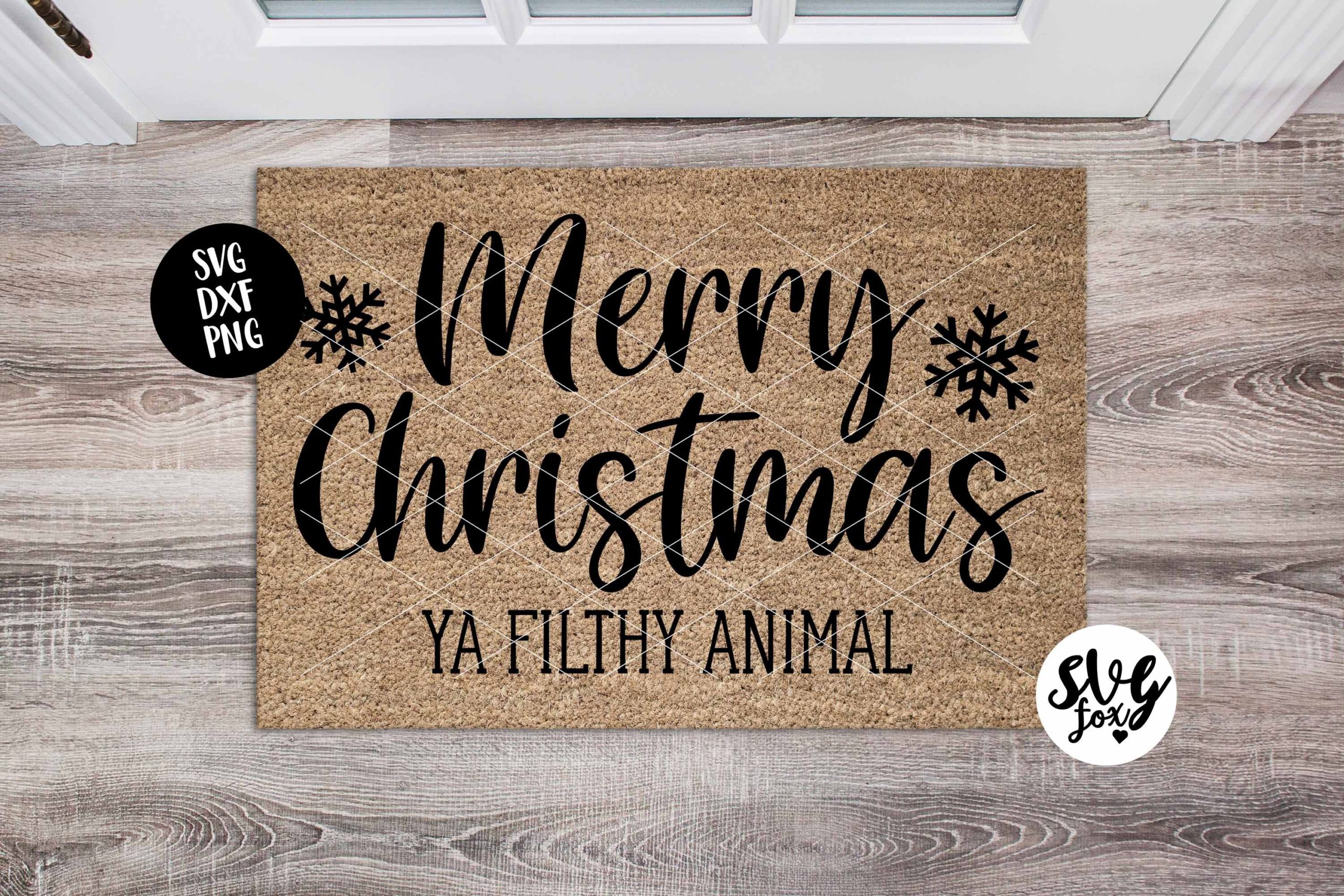 Amazon.Com : Ruiyida Merry Christmas Ya Filthy Animal