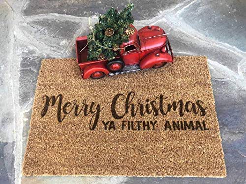 Amazon.Com : Ruiyida Merry Christmas Ya Filthy Animal