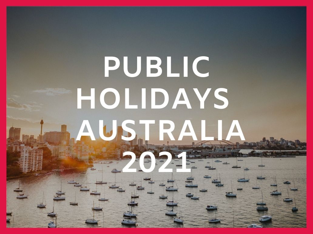 Australia Public Holidays 2021