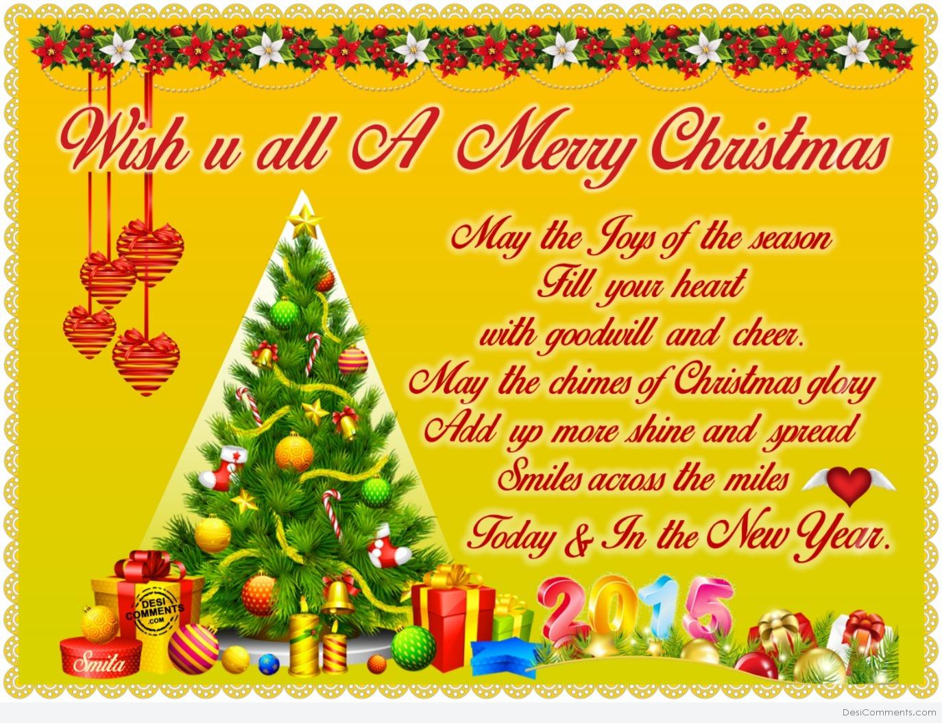 Christmas And New Year Wishes