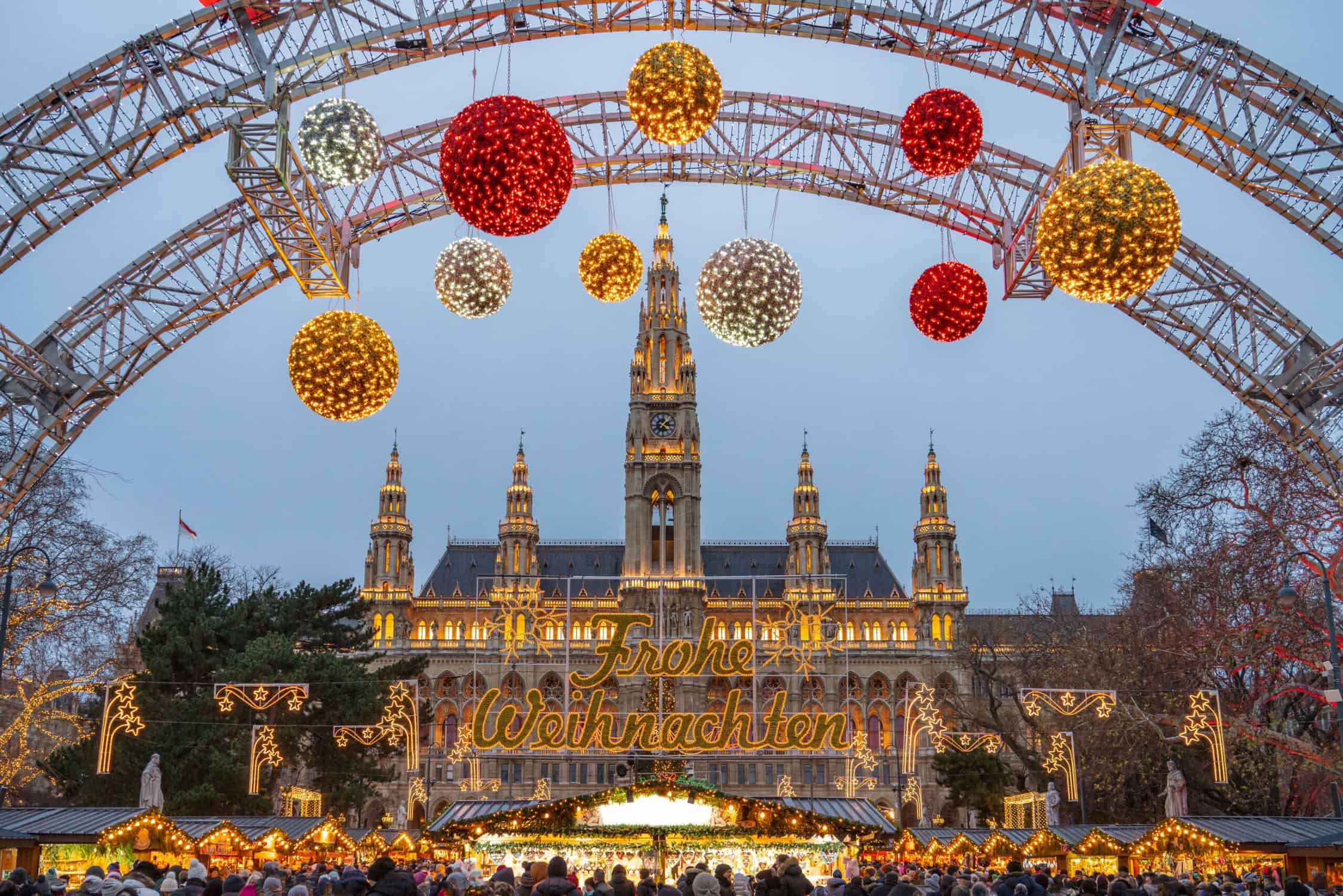 Christmas Markets In Vienna 2021