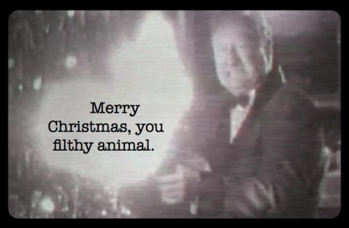 Happy Merry Christmas You Filthy Animal Images