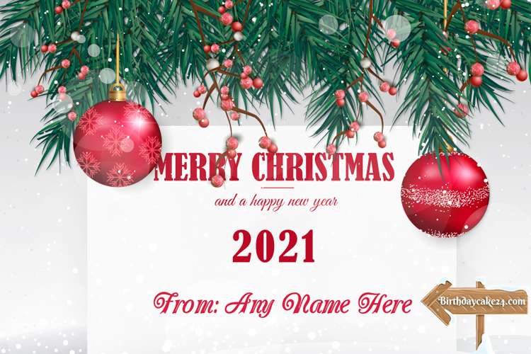Merry Christmas Happy New Year 2021 ...