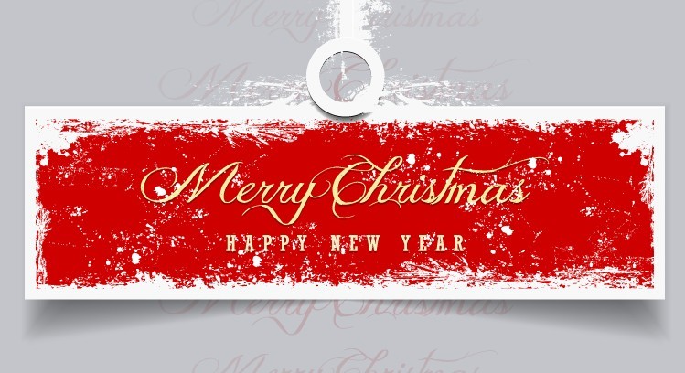 Merry Christmas Happy New Year Banner Images | Free