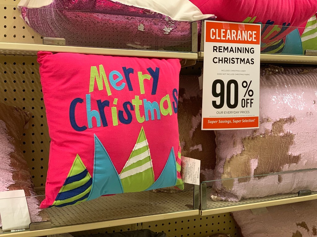 Merry Christmas Truck Pillow | Hobby Lobby | 5571567