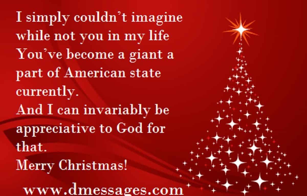 Merry Christmas Wishes For Her » True Love Words