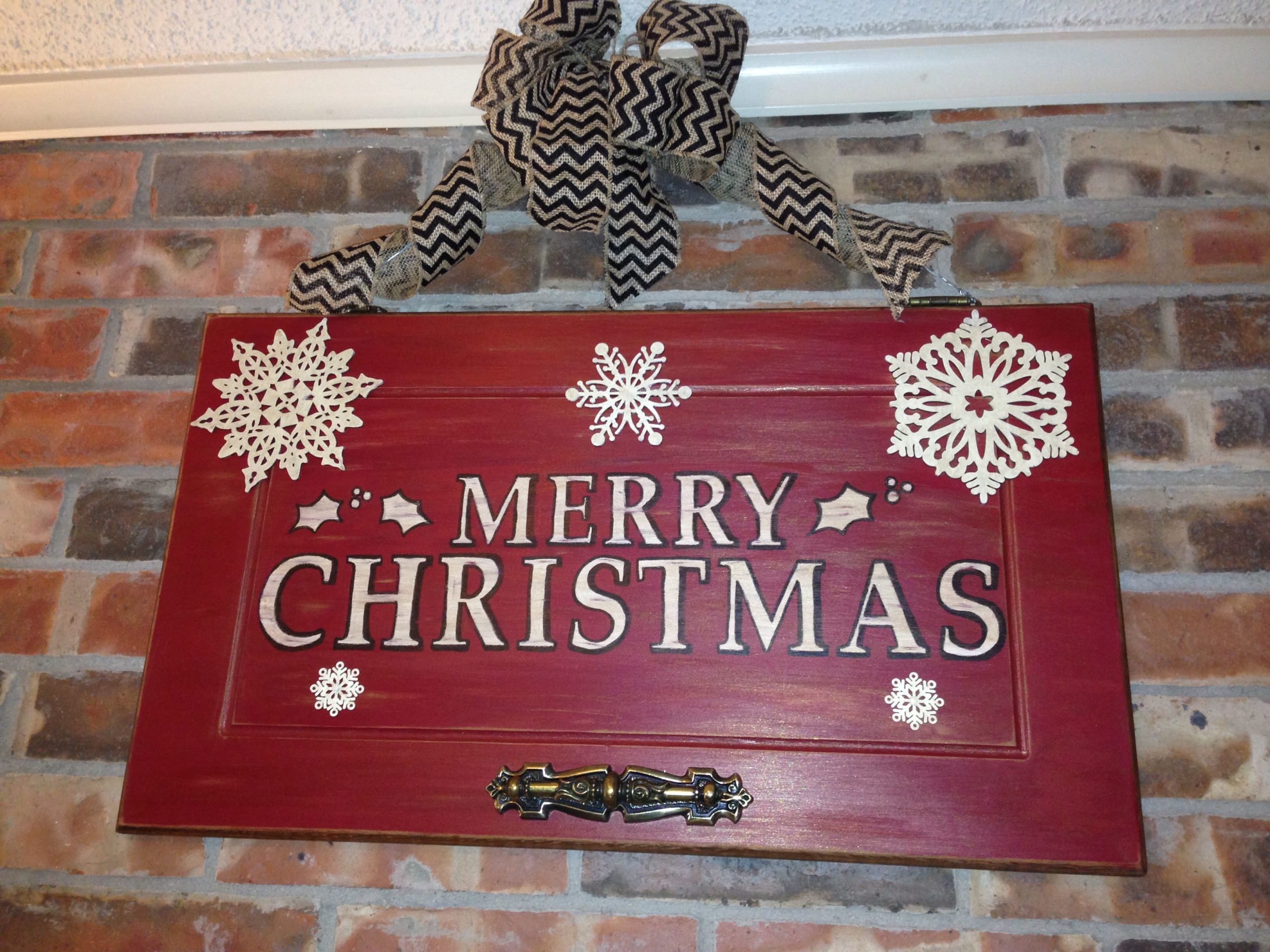 Merry Christmas Wooden Sign | Wayfair