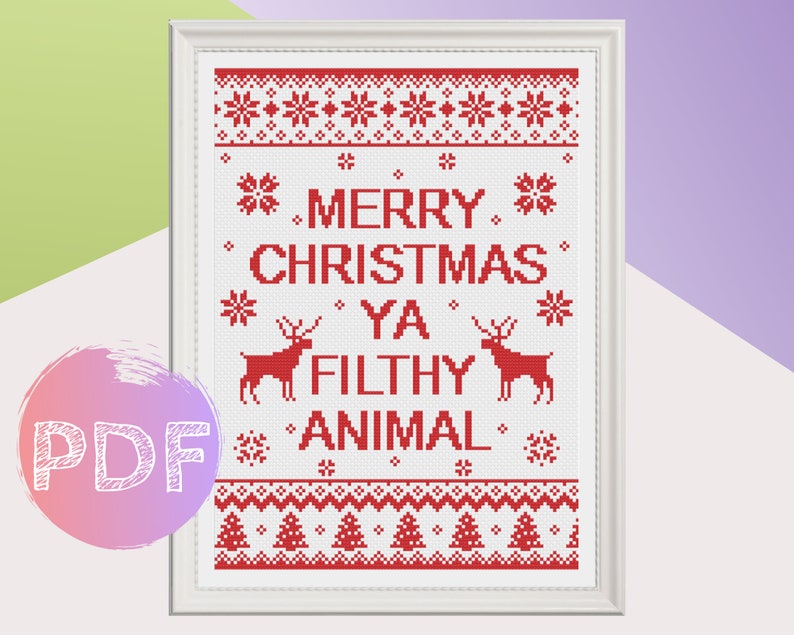 Merry Christmas Ya Filthy Animal Quotes