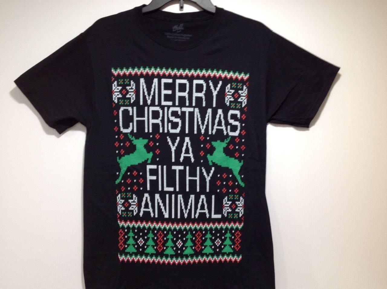 Merry Christmas Ya Filthy Animal Shirt | Etsy