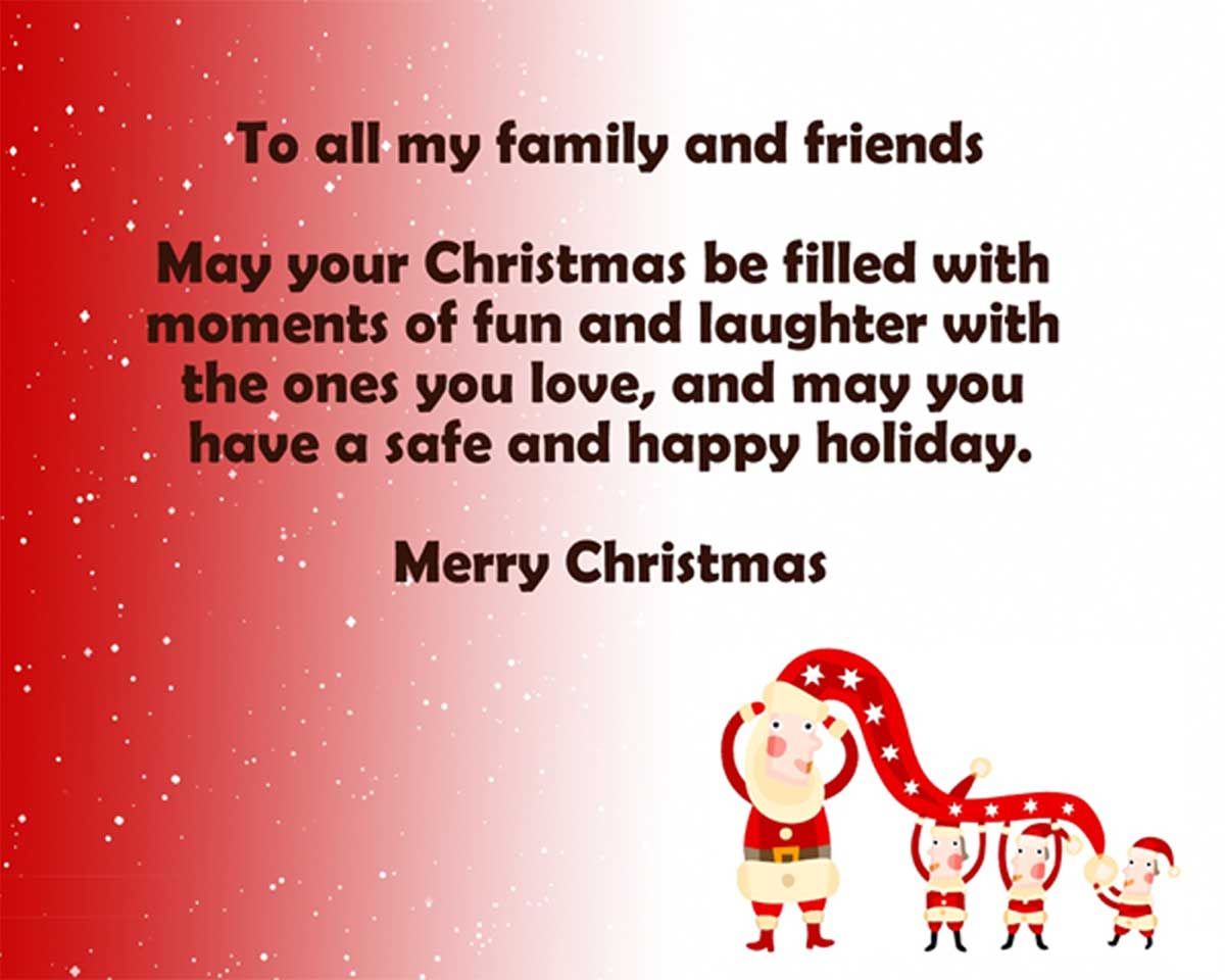Top 40+ Christmas Wishes Messages For Friends And Family