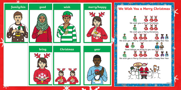 We Wish You A Merry Christmas In Sign Language