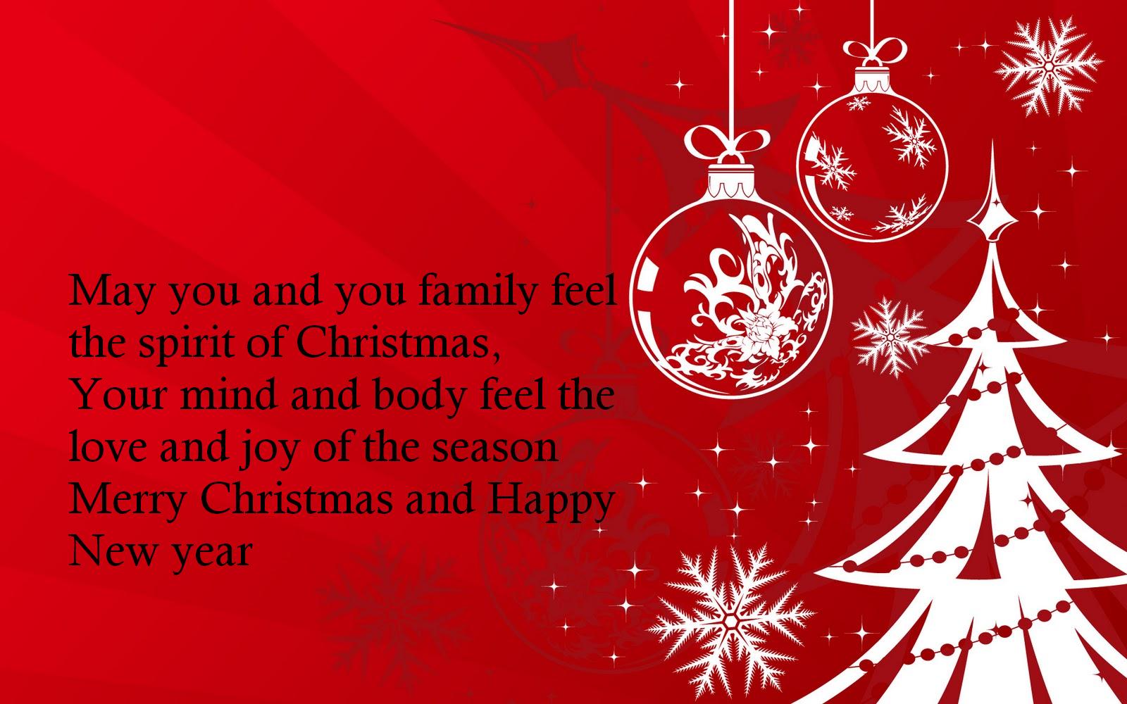 Wishing You And Your Family A Merry Christmas Quotes